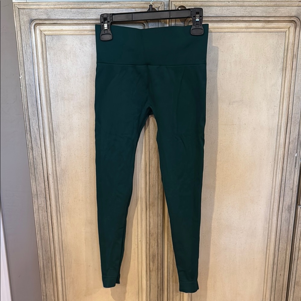 Set Active Forest Green Full-Length Leggings - image 1